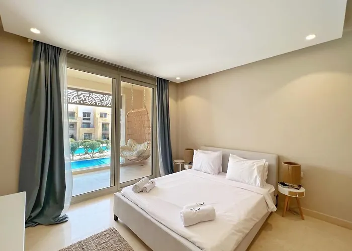 Boho Mint 1 Bdr Mangroovy Pool & Sea View * Hurghada
