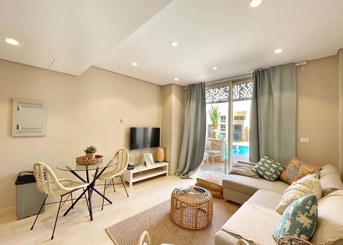 Boho Mint 1 Bdr Mangroovy Pool & Sea View *