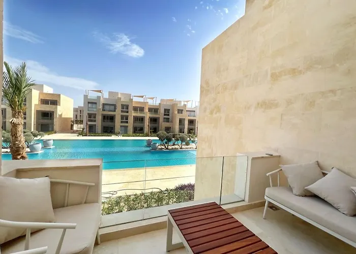 Boho Mint 1 Bdr Mangroovy Pool & Sea View * Hurghada