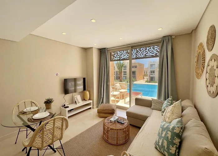 Boho Mint 1 Bdr Mangroovy Pool & Sea View *